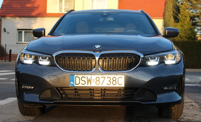BMW Seria 3 cena 78400 przebieg: 122185, rok produkcji 2020 z Świdnica małe 781